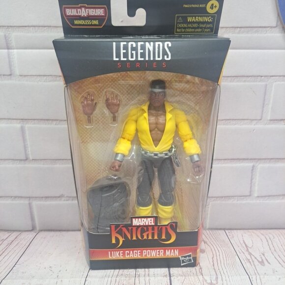 Marvel Other - Marvel Legends Marvel Knights Luke Cage 6”Action Figure Mindless One BAF Sealed